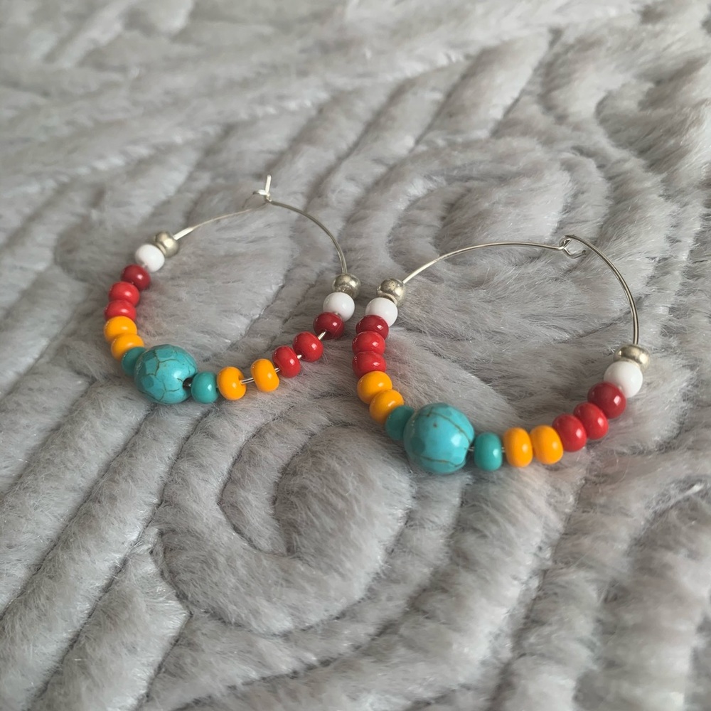 Hoop earrings
